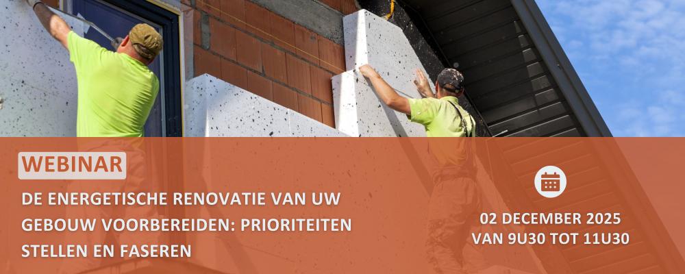 Renovatie : prioriteiten stellen